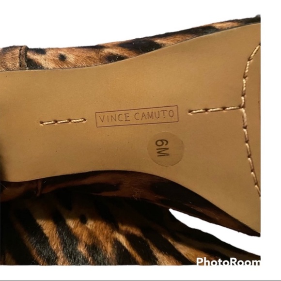 Vince Camuto Rastal 3 leopard print boots - new with tags - Picture 4 of 9